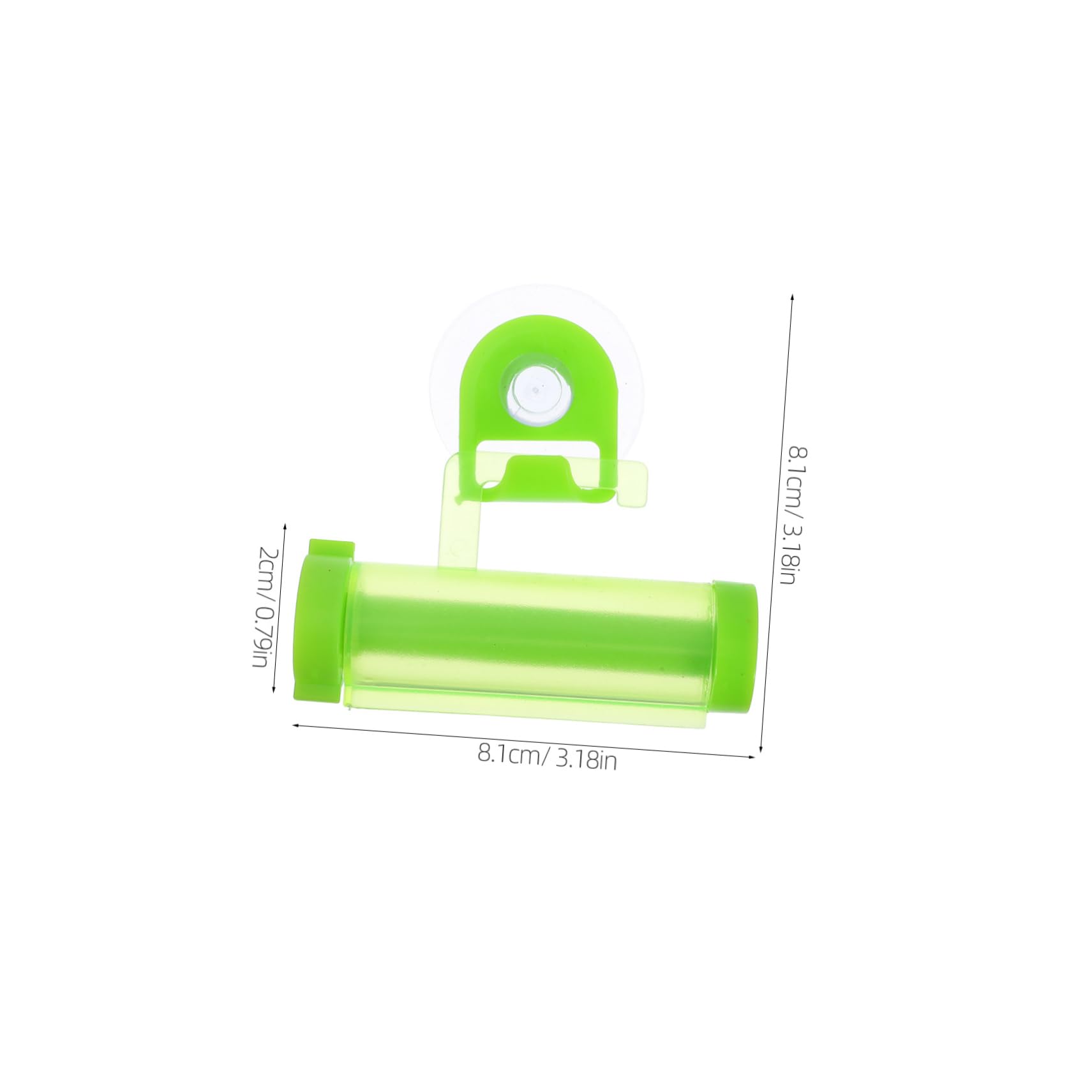 FOMIYES Manual Toothpaste Extruder Suction Key to Squeeze Tubes Empty Pp Multi-use for Cosmetics Random Color