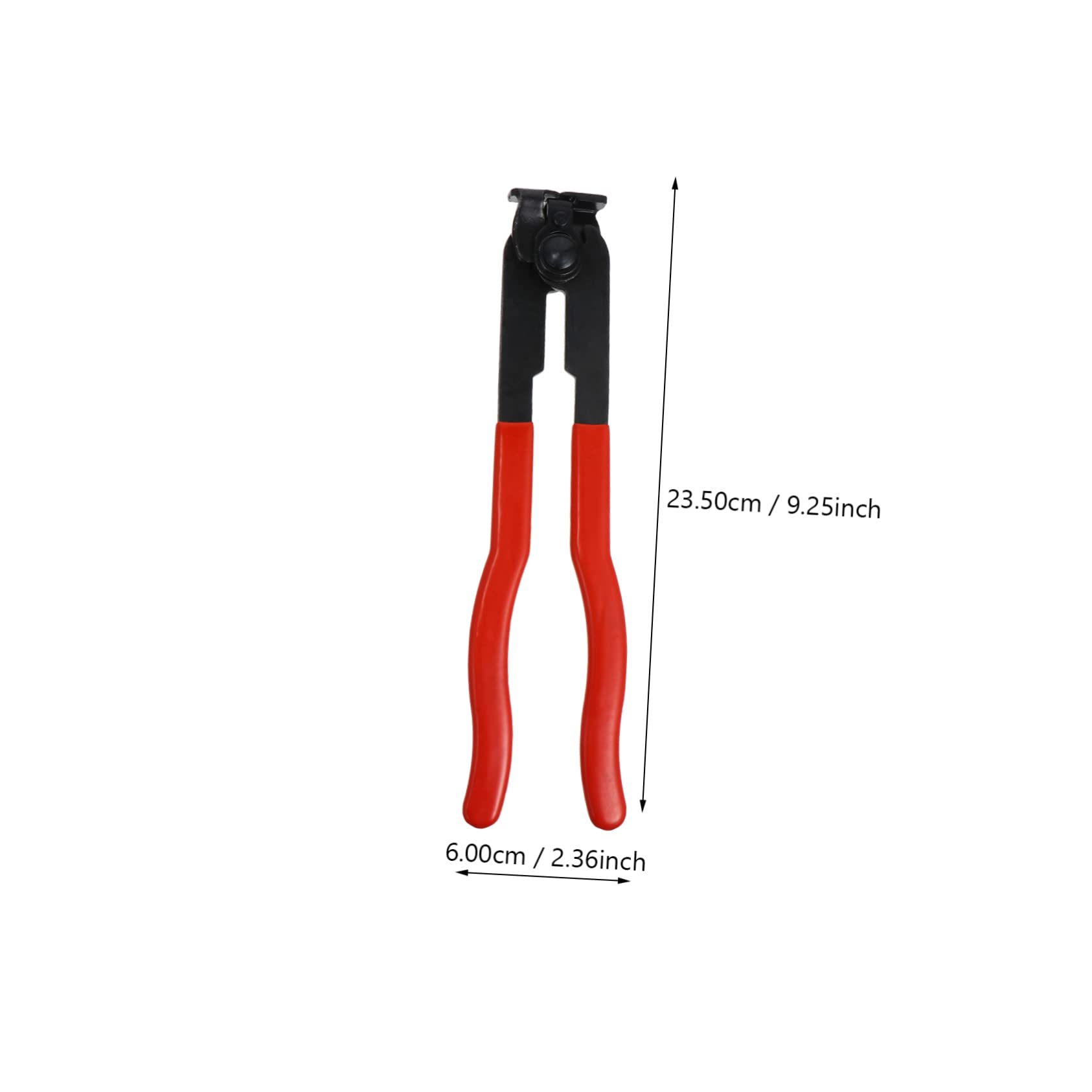 CIYODO Tube Pliers Air Condition Removal Plier Automotive Hose Axle Plier Pipe Tool Swivel Flat Band Pliers Hose Clamp Plier Car Hose Clamp Plumbing Tool Hose Pliers Fuel Hose Steel Red
