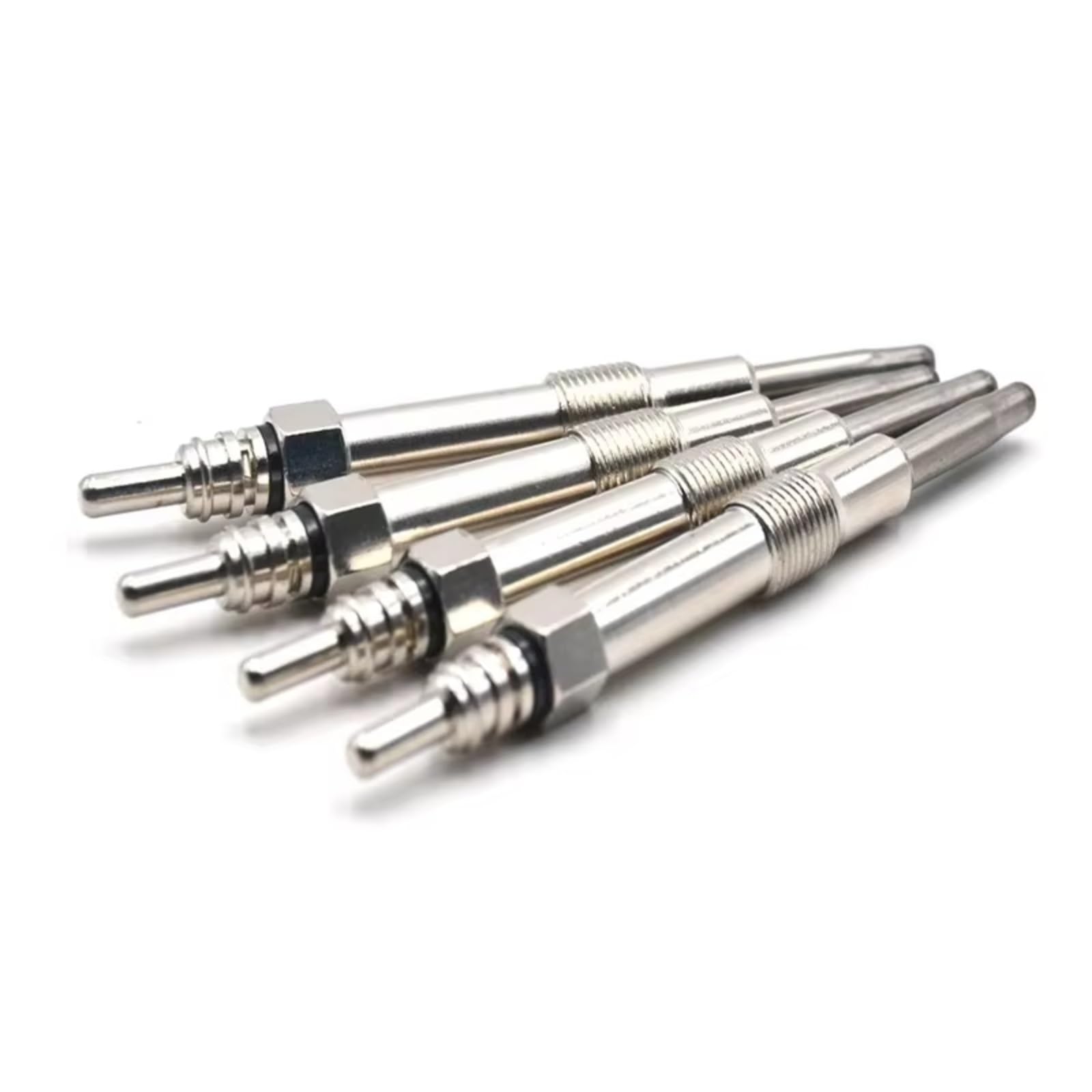 Candele di preriscaldamento compatibili con Fiat Strada 178E 2003 2004 2005 2006 2007 2008 2009, 4 Pezzi, candelette di preriscaldamento Diesel OEM 62900014304