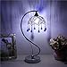 Produktbild Warme Kristalldimmlampe Am Bett, Einfaches Geschenk, Hochzeitsprodukte, Wohnzimmer Und Schlafzimmer, Wilde Dekorative Tischlampe Dimmschalter Einzelkopfschirm G9LED Glühbirne 5W weißes Licht