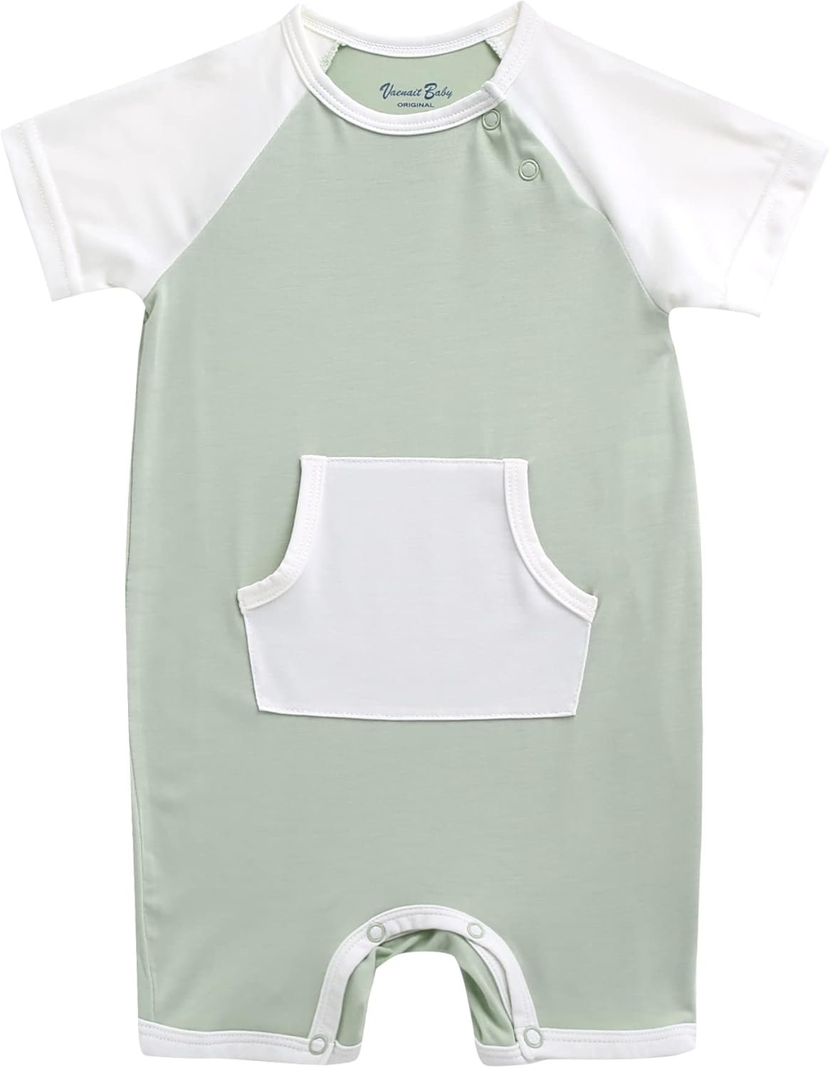 VAENAIT BABY Newborn Infant Baby Boys and Girls Rayon from Bamboo Romper One-Piece Jumpsuits