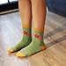 JOYCA and Co. 5 Pairs Womens Cute Colorful Fashion All Season Cotton Crew Socks (Sakura) One Size