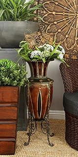 Deco 79 96645 Metal Vase, 27" x 10"