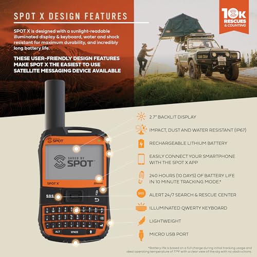 Spot X 005-2006040 With Bluetooth 2-Way Satellite Messenger thumb #4