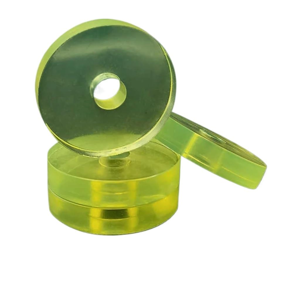 Almohadilla circular de poliuretano PU, dureza 50A, resistente a impactos, almohadilla amortiguadora industrial(17x48x10mm)
