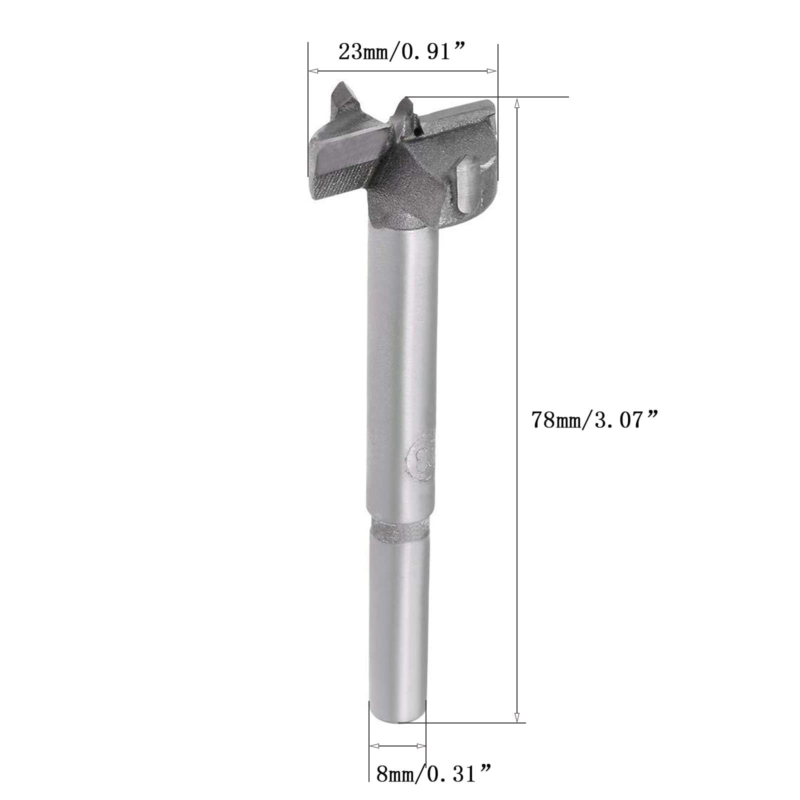 TOP-VIGOR 23mm Forstner Drill Bit - Image 2
