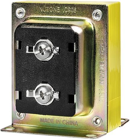 NuTone C905 Door Chime Transformer, 16-Volt 10VA, 1-Pack