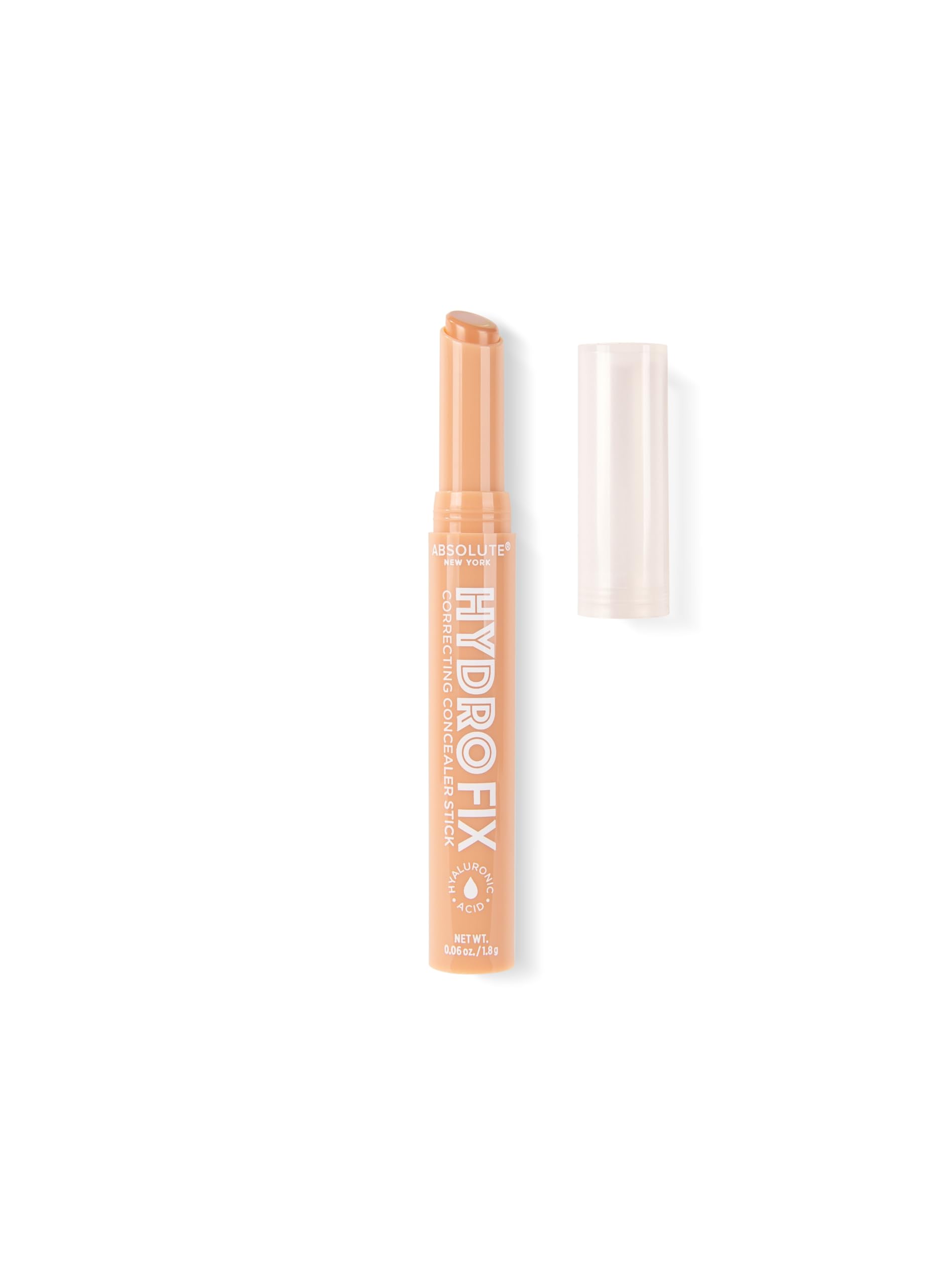 Absolute New York Hydro Fix Correcter and Concealer Multipurpose Buildable Medium Coverage Concealing Highlighting and Contouring MFHC15 Peach