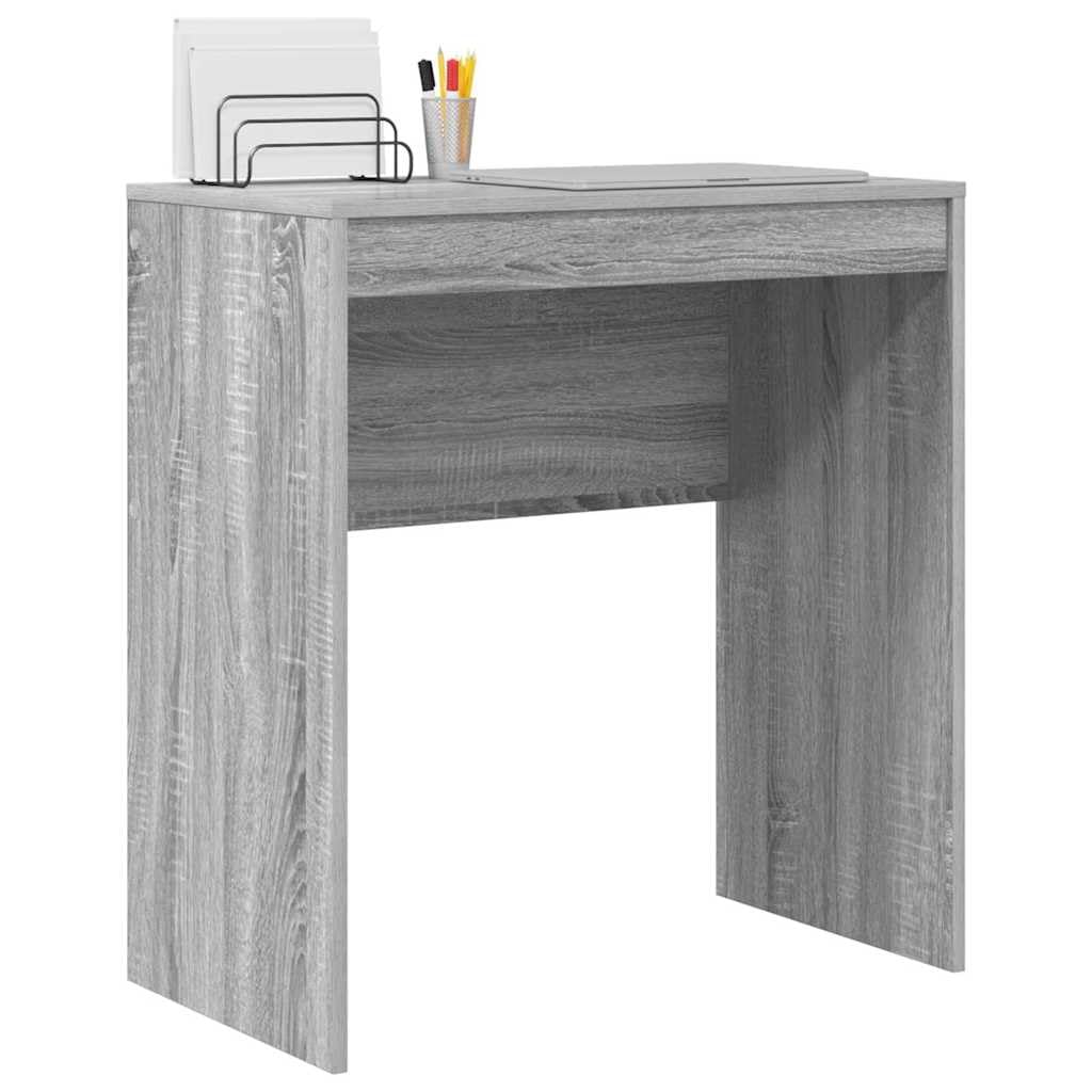 Vidaxl Desk Grey Sonoma 70 X 40 X 76 Cm, Grey