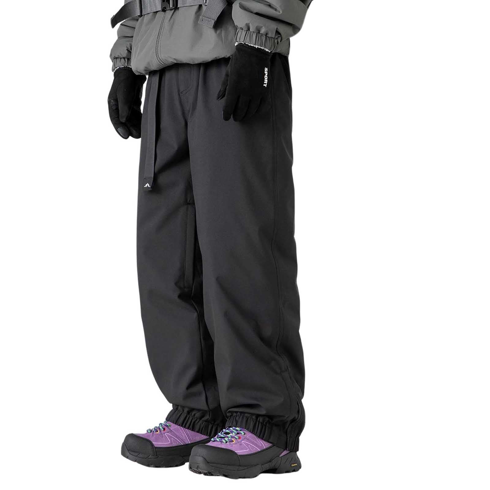 Skihose Herren Winter Sports Wasserdicht Skihose Outdoorhose Snowboard Softshell Atmungsaktiv Ski Hosen Schneehose Baggy Stretch Slim Fit Snowboardhose Wanderhose