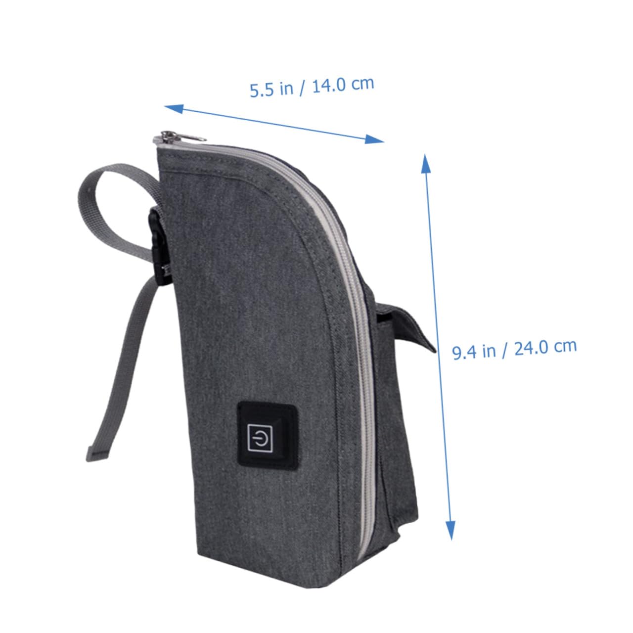 Borsa Termica Biberon Portatile per Viaggio e Cameretta | Oxford Cloth, Chiusura Zip, Formato Leggero da Trasporto, Uso Pratico per Ragazzo Ragazza