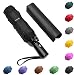 Fidus Reverse/Inverted Automatic Windproof Folding Travel Umbrella - Compact Lightweight Portable Outdoor UV Protection Golf Umbrella For Women Men Kids-Black