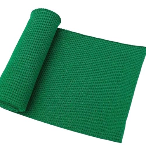 Rib Knit Cuffs, Pure Cotton Stretch Rib Knit Fabric for Baseball Jacket Neckline Cuff Hem Sewing 90x17cm(17)