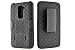VERIZON - OEM BLACK SHELL CASE BELT CLIP HOLSTER + STAND FOR LG VS980 VS 980