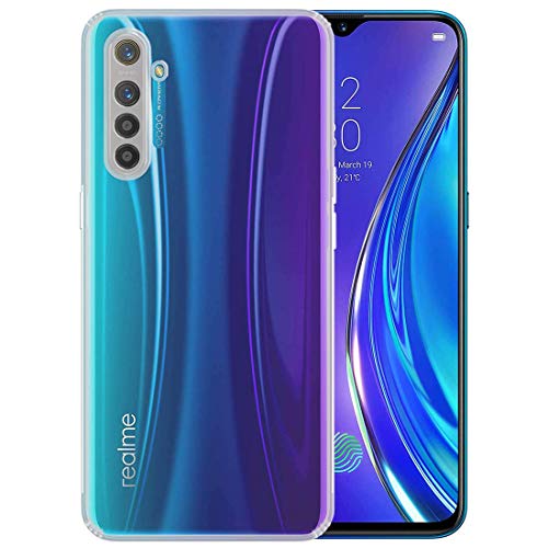 Image of Case Creation Brand - Mobile Cover for Realme C3 (Soft & Flexible Back Case), Transparent