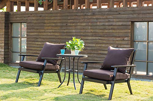 Image of QILLOWAY Outdoor Chair Patio Repalcement Cushions,2counts,Coffee