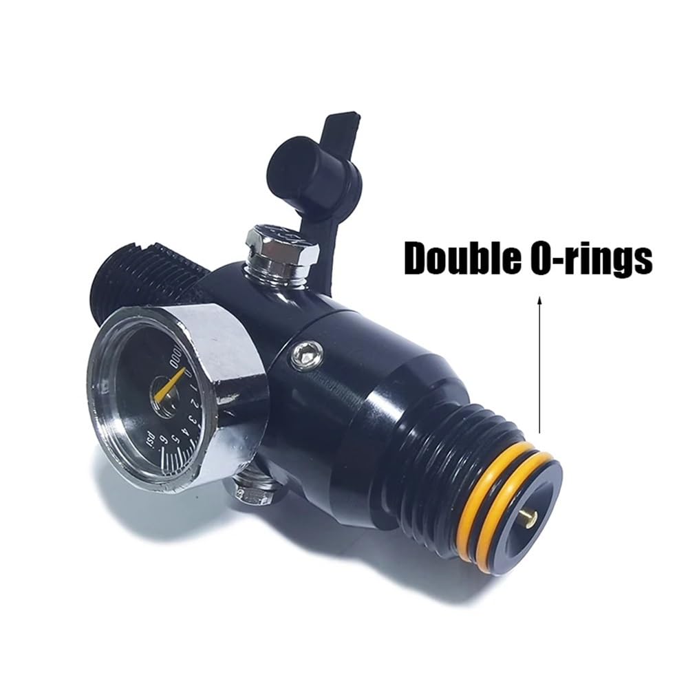 HPA – régulateur d'air, accessoires, Valve de CO2 comprimé, cylindre d'oxygène et d'azote, bouteille de réservoir, entrée 4500psi, sortie 800psi à 3000ps(M18 1800psi)