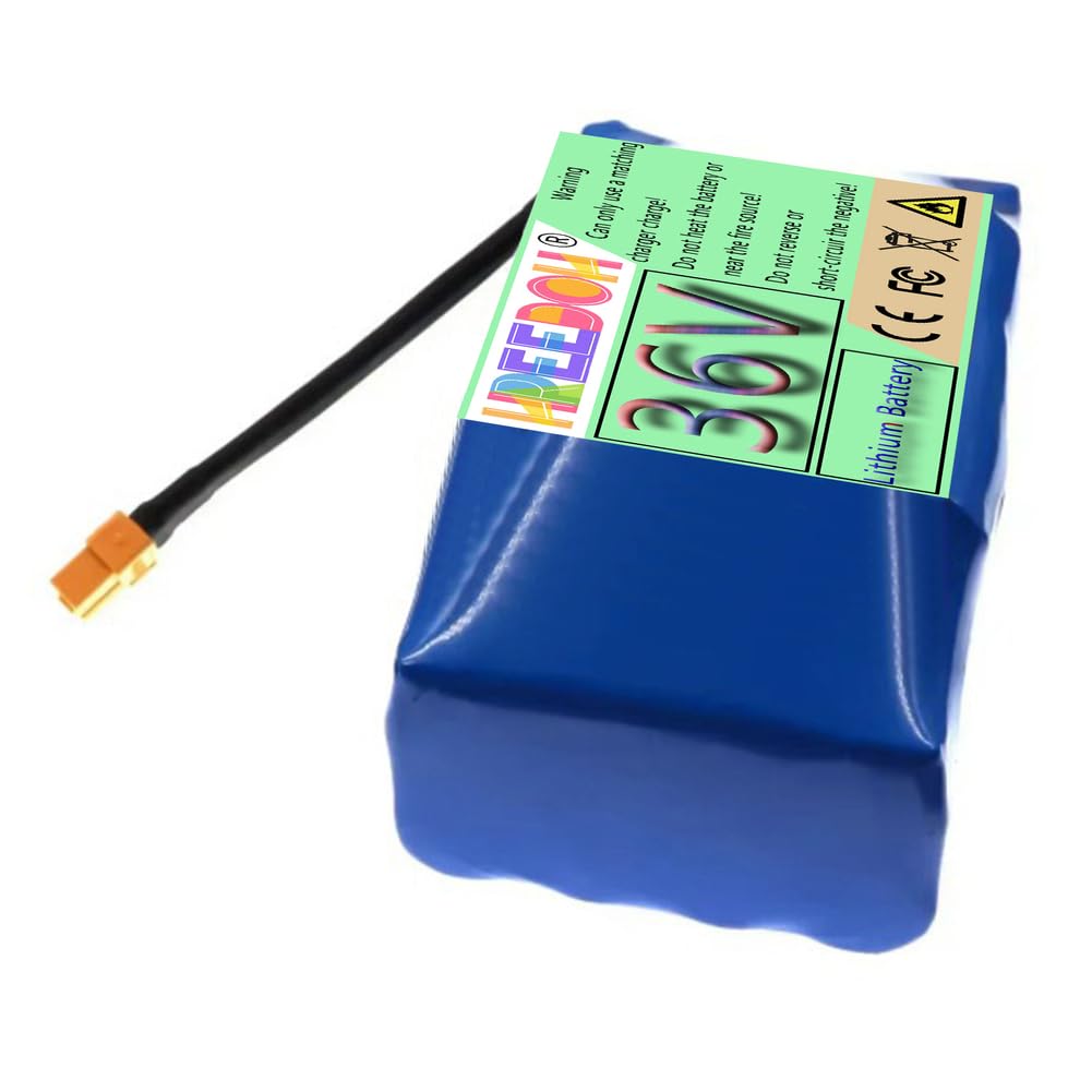 Batterie pour Hoverboard 36 V, Batterie pour Scooter électrique 36 V 4,4 Ah, Batteries Lithium-ION pour kit de Conversion Moteur 0-160 W