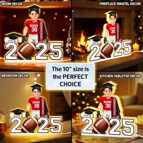 Lámpara de mesa personalizada POPPOP Class of 2026 miniatura 6