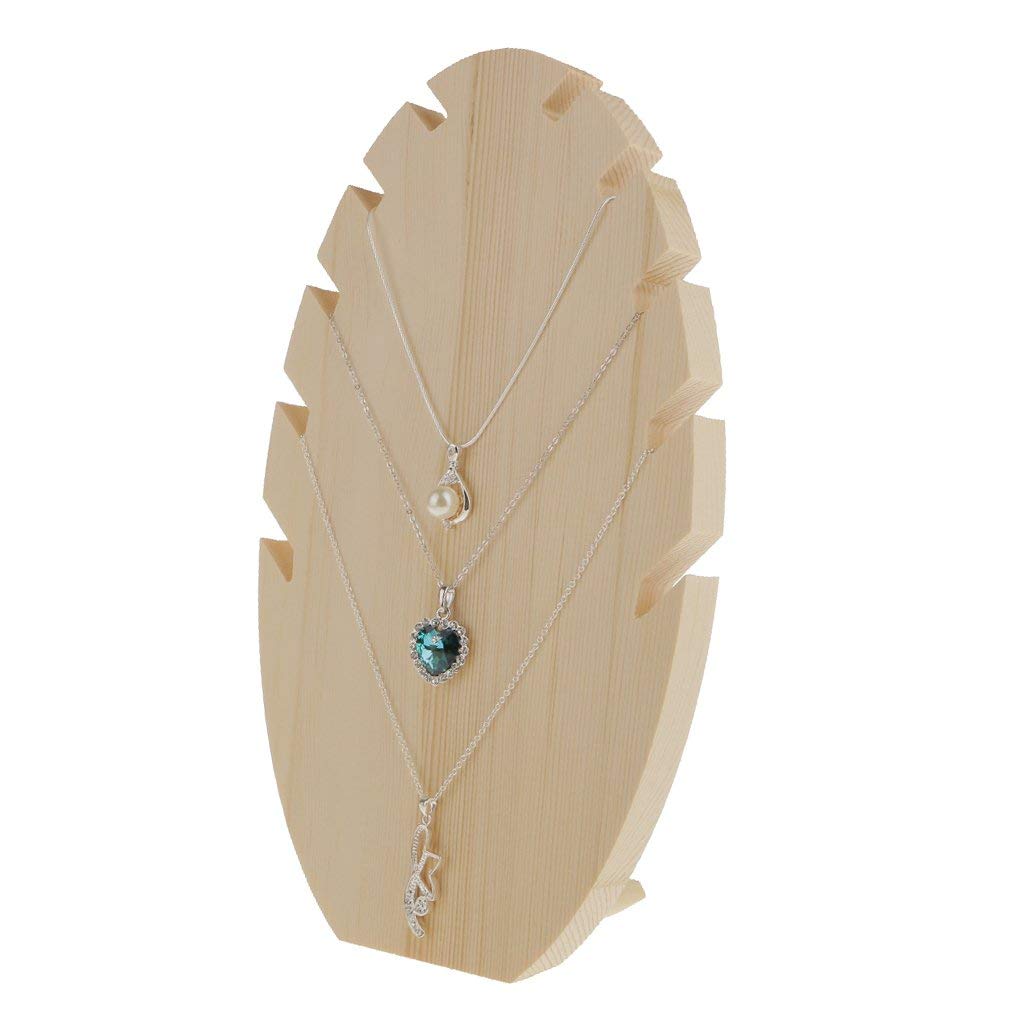 Homoyoyo Espositore per Gioielli da Tavolo in Metallo a Forma di Foglia, Porta Collane e Orecchini Creativo, Set 2 Pezzi, Display Girevole per Organizzazione Raffinata e Salvaspazio