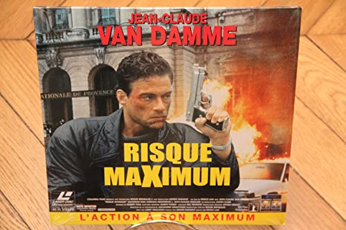 Maximum Risk 1996 Laserdisc LD PAL Action Van Damme