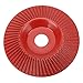 Grinding Sha Disc Tungsten Carbide Wear 125mm Grinder Wheel Disc for Woodworking Red Grinding Sha DiscGrinder Wheel DiscWood Carving DiscGrinding DiscWood Sha WheelAbrasive Wheel (Red)
