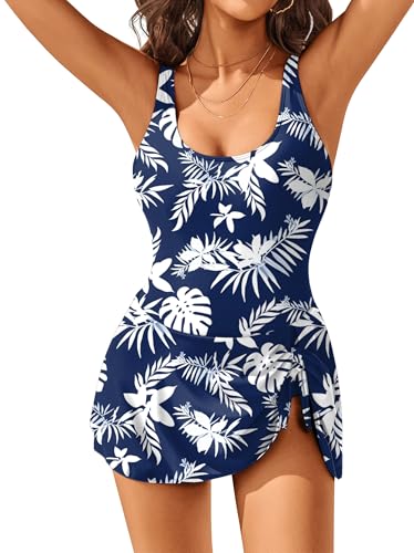 AI'MAGE Badeanzug Damen Einteiler Badekleid...