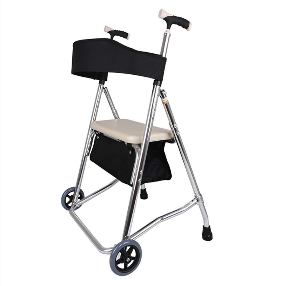Buy Yadianna Cozy Wheel Rollator, Aluminum Lightweight Foldable Walking