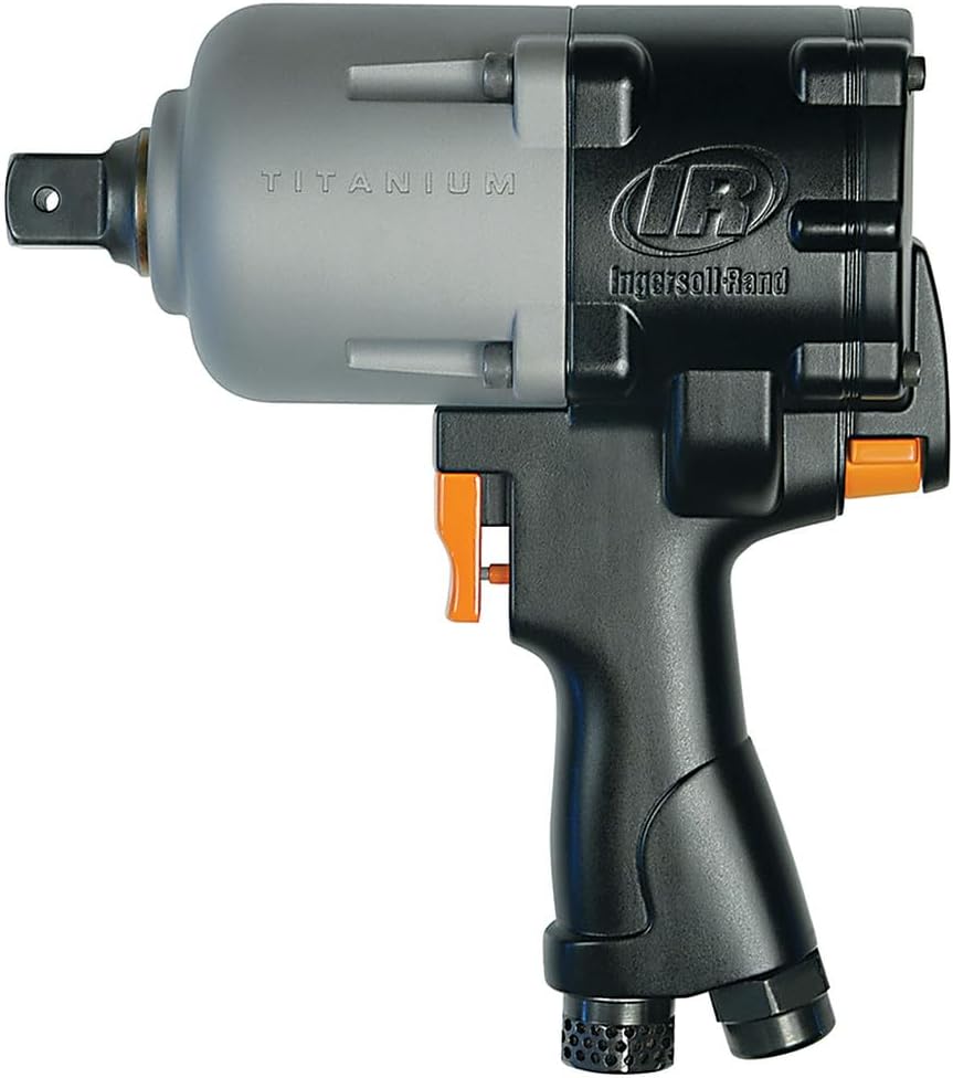 3940P2TI 1" Air Impact Wrench, 2750 ft-lb, Titanium Hammercase, Thru-hole Retainer, Pistol