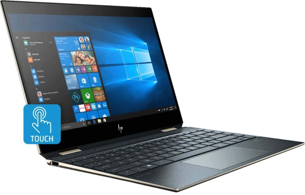 Tastiera Con Poggiapolsi Retroilluminata Per HP Spectre X360 13-AP: Ricambio Blu Famfutr