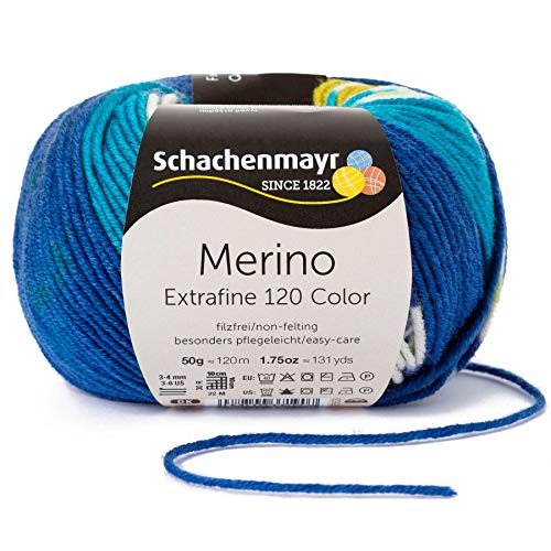 Schachenmayr Merino Extrafine Color 120 - Amsterdam (00493) …