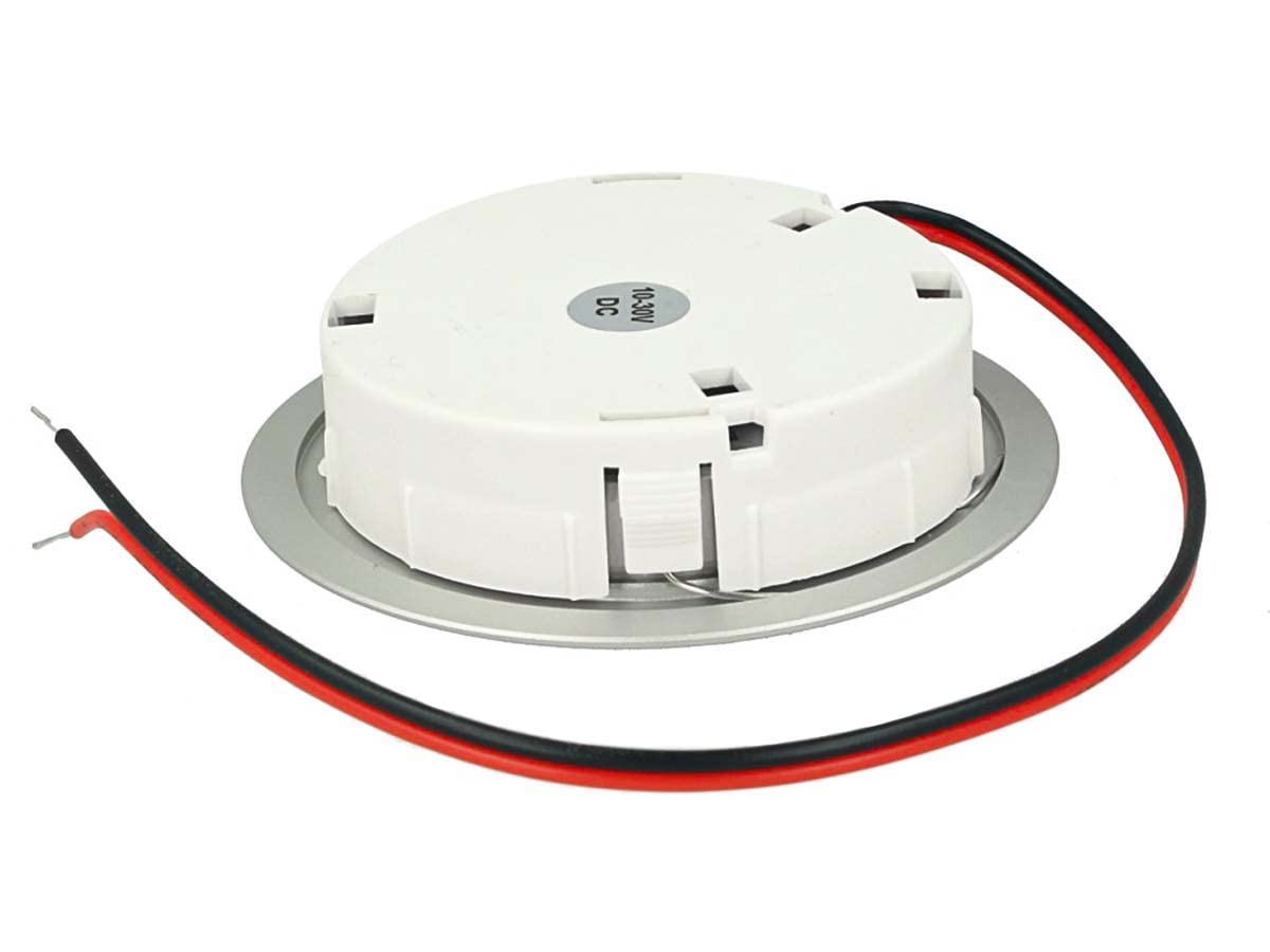 LEDLUX Mini Faretto Led Da Incasso 12V 24V 3W, Touch On/Off e Dimmer Direttamente da Faretto Stesso (Bianco, Bianco Neutro 4000K)