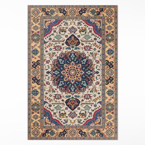 Tapis en forme de vinyle 80x120 cm rectangle PVC pour décoration de maison intérieure - 2