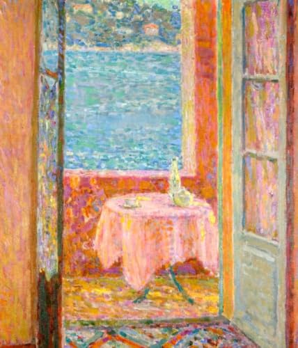 Pintura por números Matisse para decorar el salón con arte costero DIY de DTAUPREB