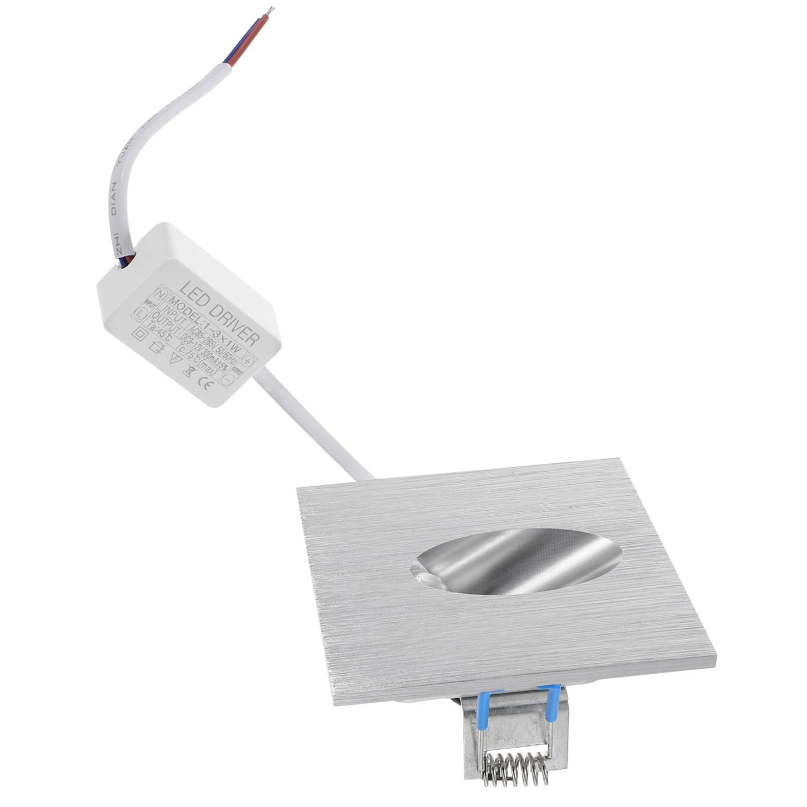 SEWACC Square Step Light Indoor Corner Lamp for Hallway Basement Durable Cold White for Stair Step Lighting