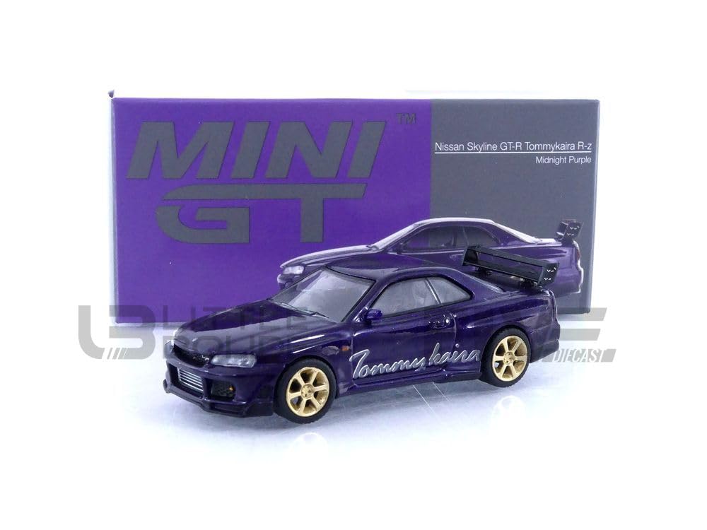 Truescale Miniatures Mini GT Nissan Skyline GT-R (R34) Tommykaira