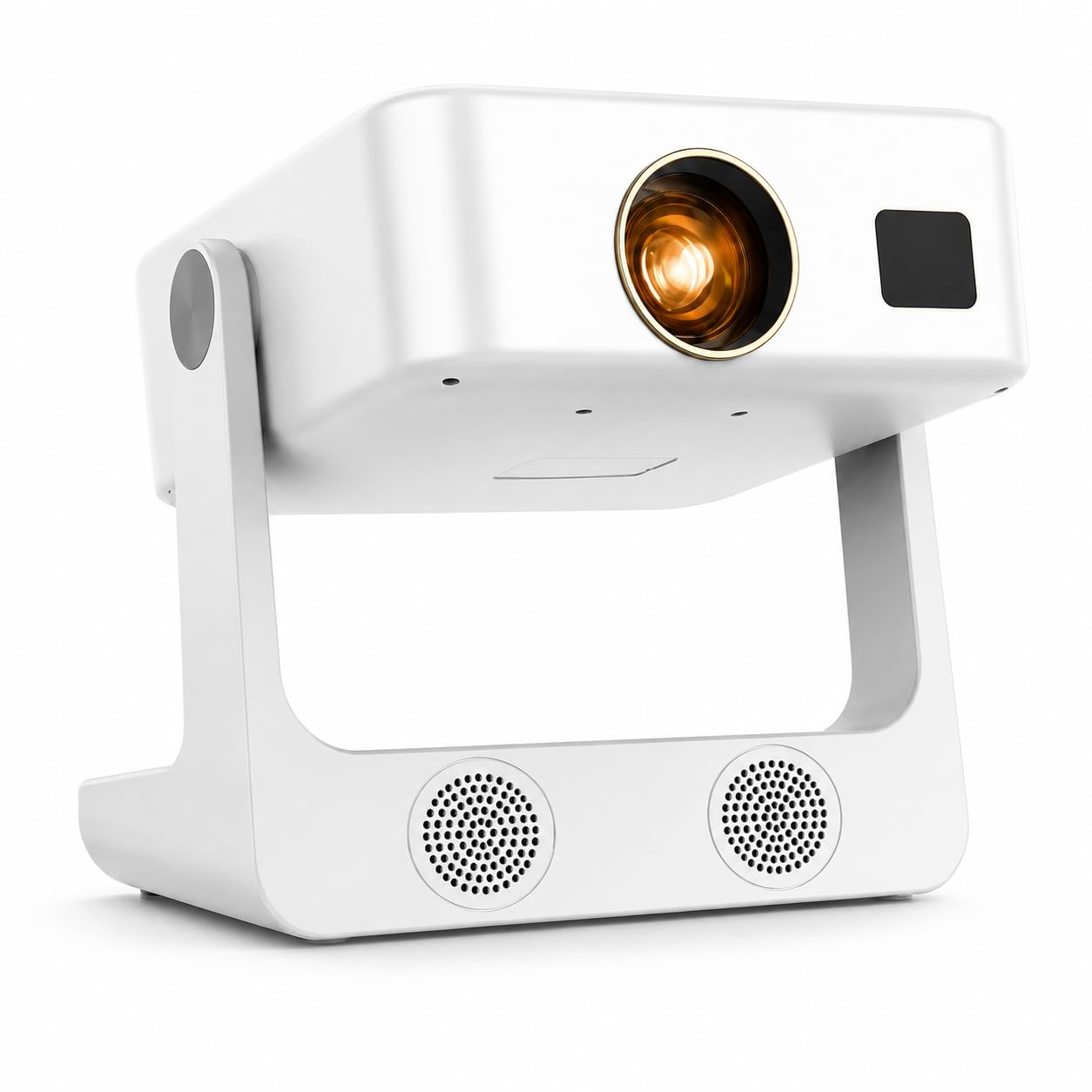 DRUMSTONE (UNbox A Better Experience, with 10 Years of Brand Warranty) Projector for Home Smart Portable Big Screen Cinema for Bedroom & Outdoor, 180° Rotating Stand, Native 1080p, 1200 ANSI-image-5
