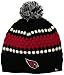 NFL Pittsburgh Steelers Women's '47 Leslie Knit Beanie with Pom, One Size, Black