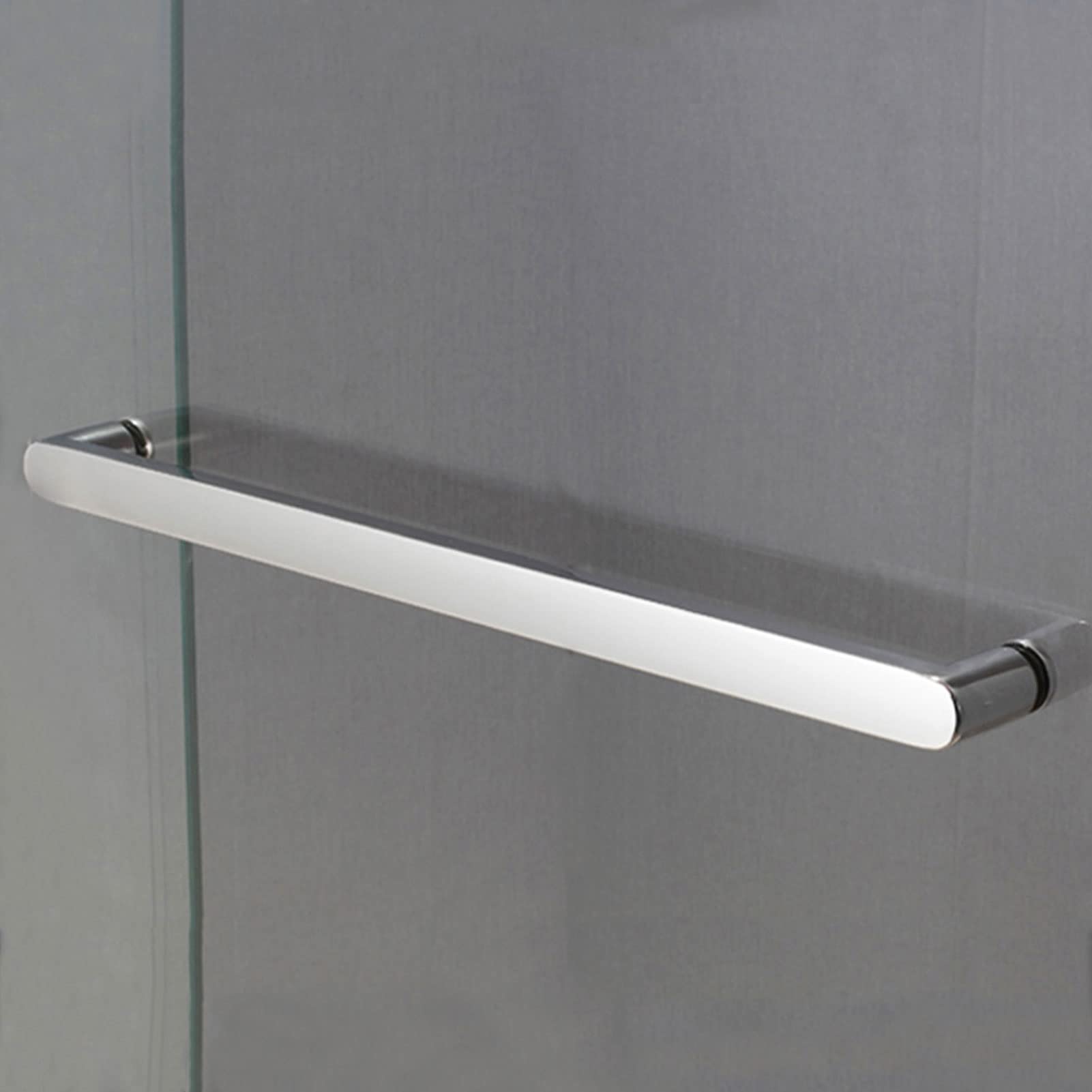 WXPGFEQ 304 Stainless Steel Barn Door Pull Handle, Glass Shower Door Pulls, Heavy-Duty Push Pull Door Handle Replacement Set, 350mm, Durable & Stylish Design