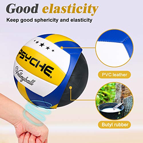 Image of Wisdom Leaves Beach Volleyball Soft Touch Volleyball Balls for Outdoor /Indoor Games Official Size 5