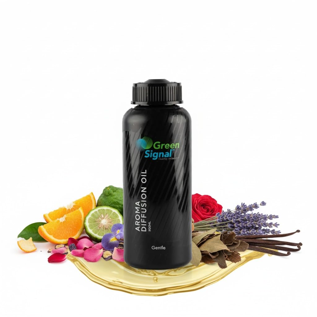 Green Signal Gentle Aroma Diffuser Oil for Aromatherapy, Better Sleep, Living Room,Gym and Ofiice - 500ml