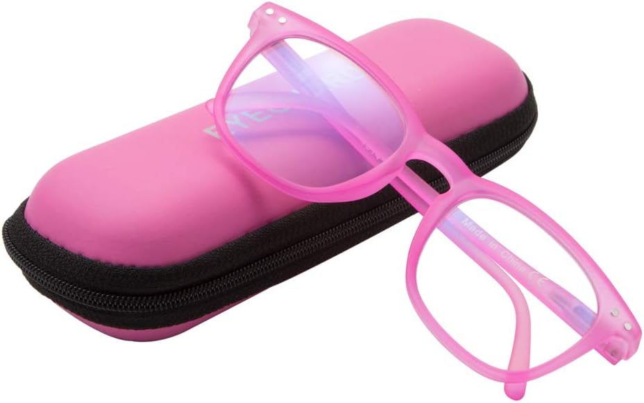 EYEGUARD Blue Light Blocking Computer Glasses for Kids,UV Protection Anti Eyestrain Lens for Boys and Gilrs(5-12 Years Old)