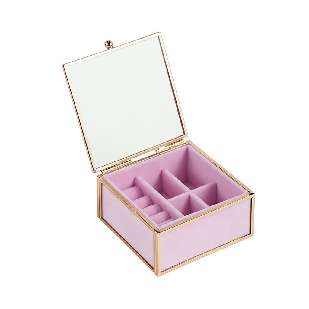 Boîte à Bijoux Portable TUSUOD Cadeau de Mariage Idéal