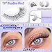 Natural Lash Clusters Wispy Cluster Eyelash Extensions 168pcs Individual Lashes 8-16mm C-Curly DIY Lash Extension Natural Look Soft Thin Band Cluster Lashes by ALICE
