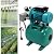 1HP Shallow Well Pump with Pressure Tank, 110V Automatic Water Booster Jet Pump, Garden Water Pump Jet, Irrigation Pump for Home, Garden, Farm, Lawn Sprinkler Systems (Green)