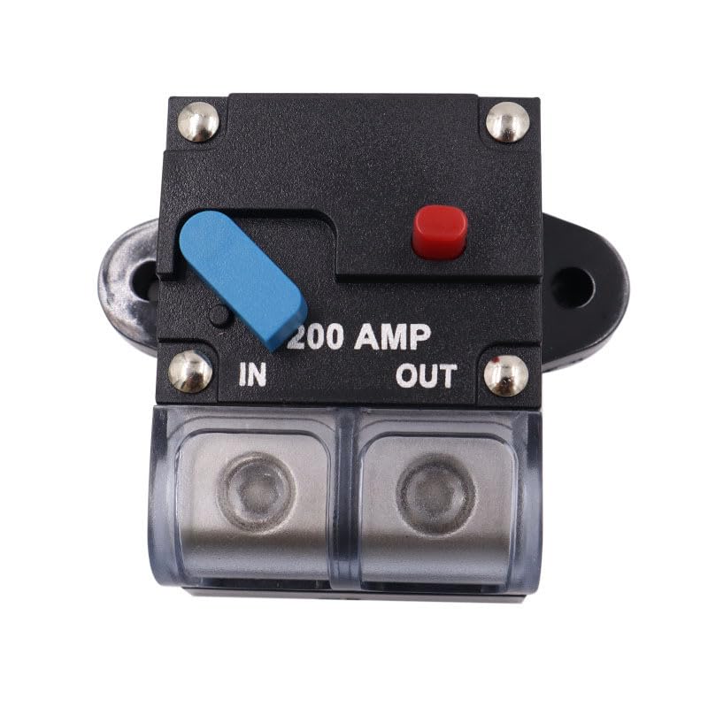 12-48V Auto Circuit Breaker Self-Recovery Recoverable Circuit Breaker Car for Audio Fuse Holder Power Fuse Automatic Switch - (Color Name: A 50A)
