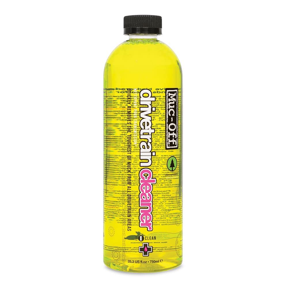 Muc-Off Bio Drivetrain Cleaner | Effective Biodegradable Bicycle Chain Cleaner and Degreaser Spray | Suitable for All Types of Bike