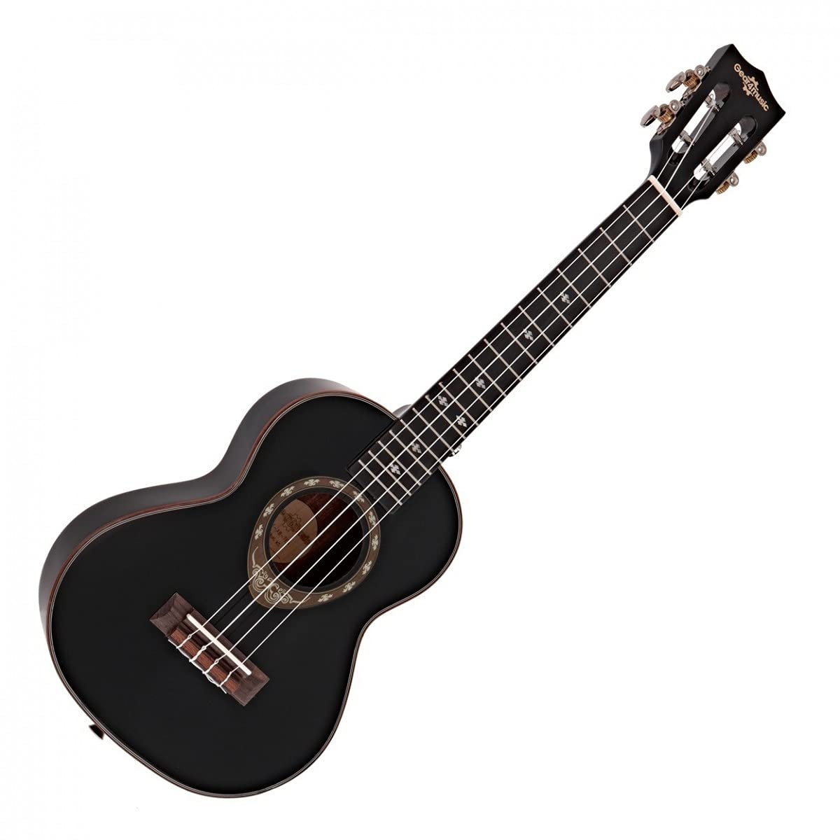 Premium Arche Back Tenor Ukulele con Top in abete rosso di Gear4music | Design archback per più volume e proiezione, dorso e fianchi in mogano sapele per una risonanza calda