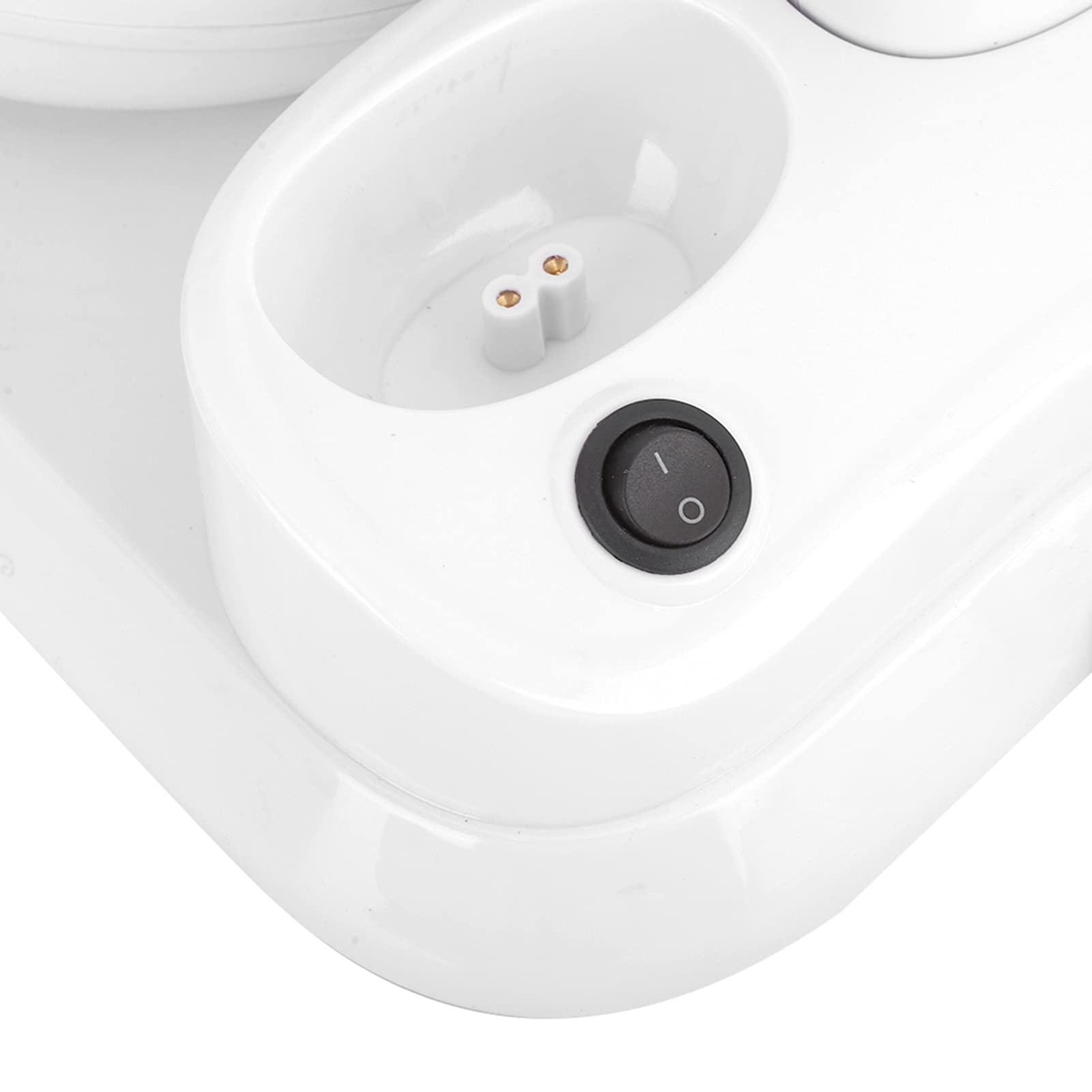 Scaldacera, Scaldacera Regolabile Affidabile per il Corpo da 180 W, Interruttori di Controllo Separati 800ml per Uso Domestico Uso Professionale Salone Salone di Bellezza (Spina