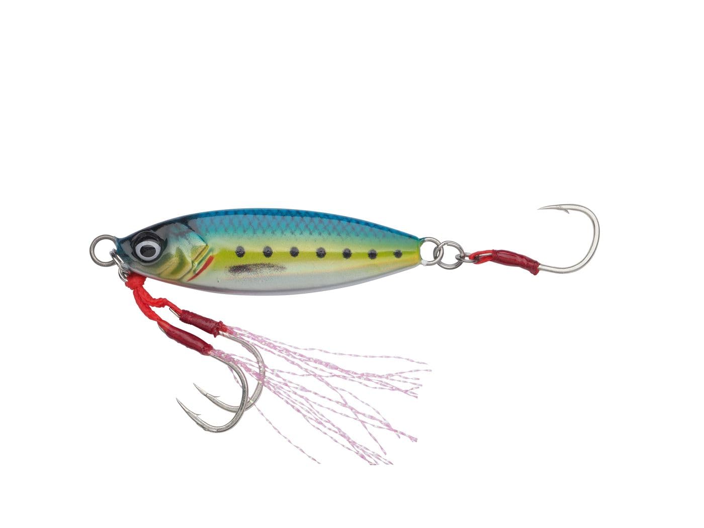 Savage Gear Slow Seeker Jig Fishing Lures with Fallleaf Action Ultra Sharp Saltwater Hooks 10-60g Multicolor Jig Bait Slow Jigging (Sardine, 20g)